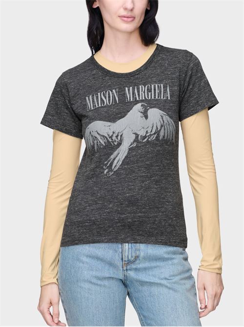 T-shirt con stampa MAISON MARGIELA | S51GC0554M20162860M